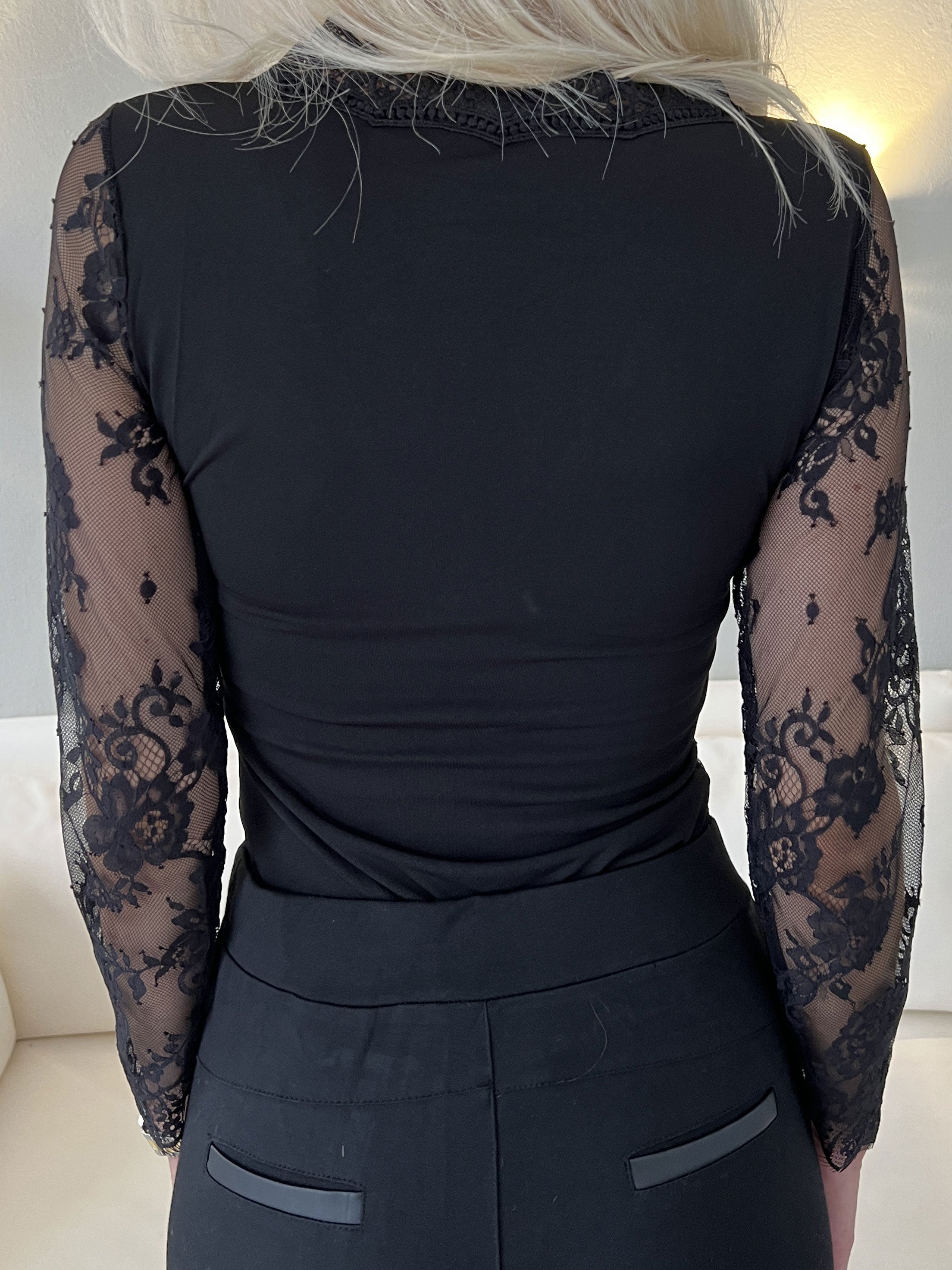 Klaudia - Feminin blonde bodystocking